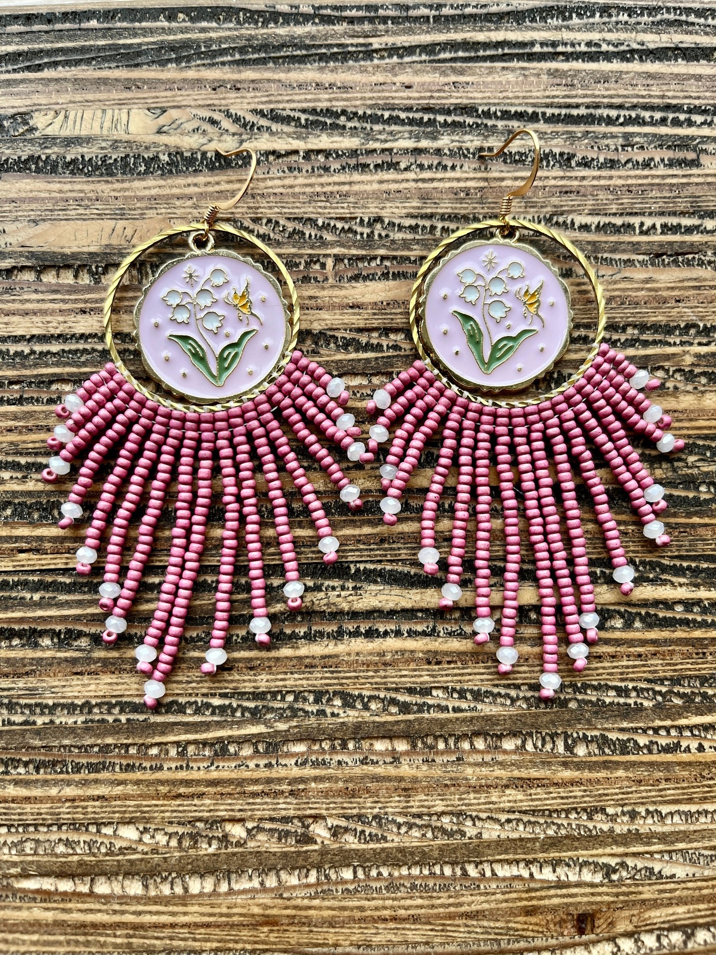 Mauve Pink Spring Flowers