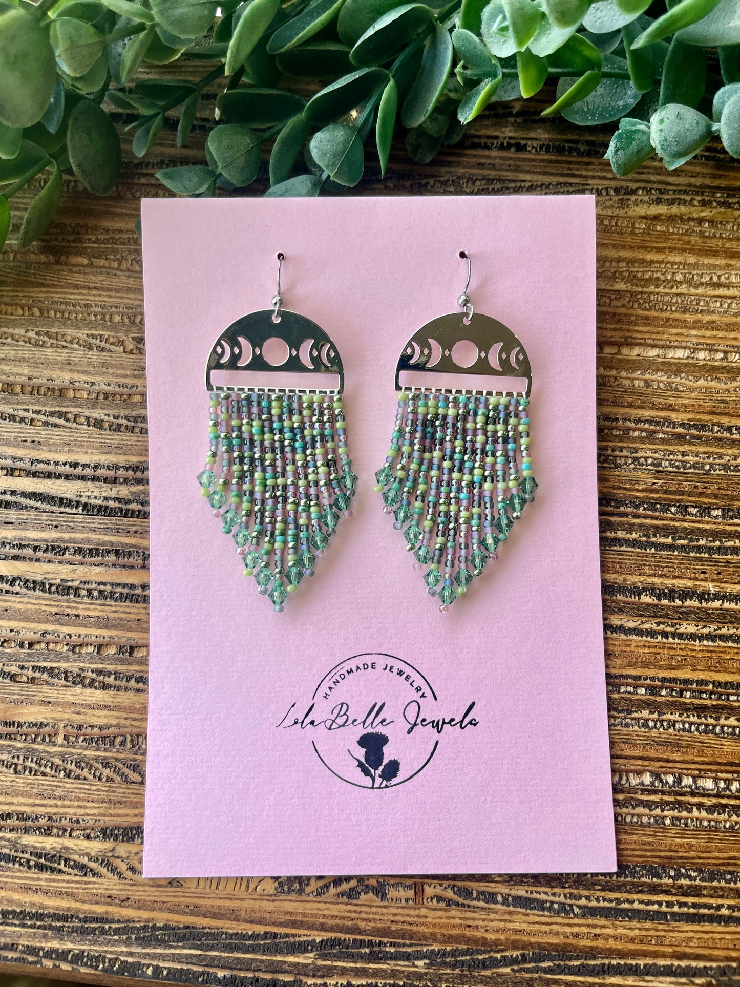 Succulent Moon Phase Short Fringe