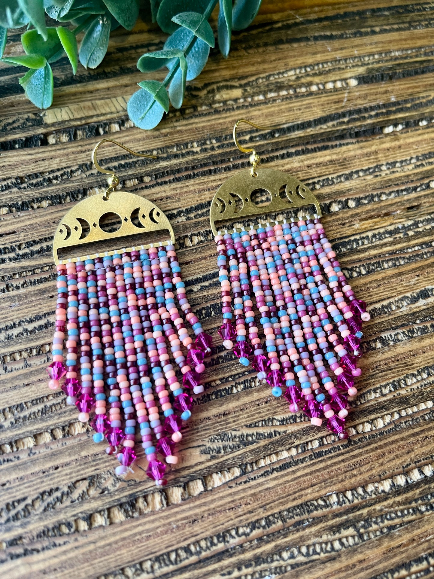 Unicorn Purple Moon Phase Short Fringe