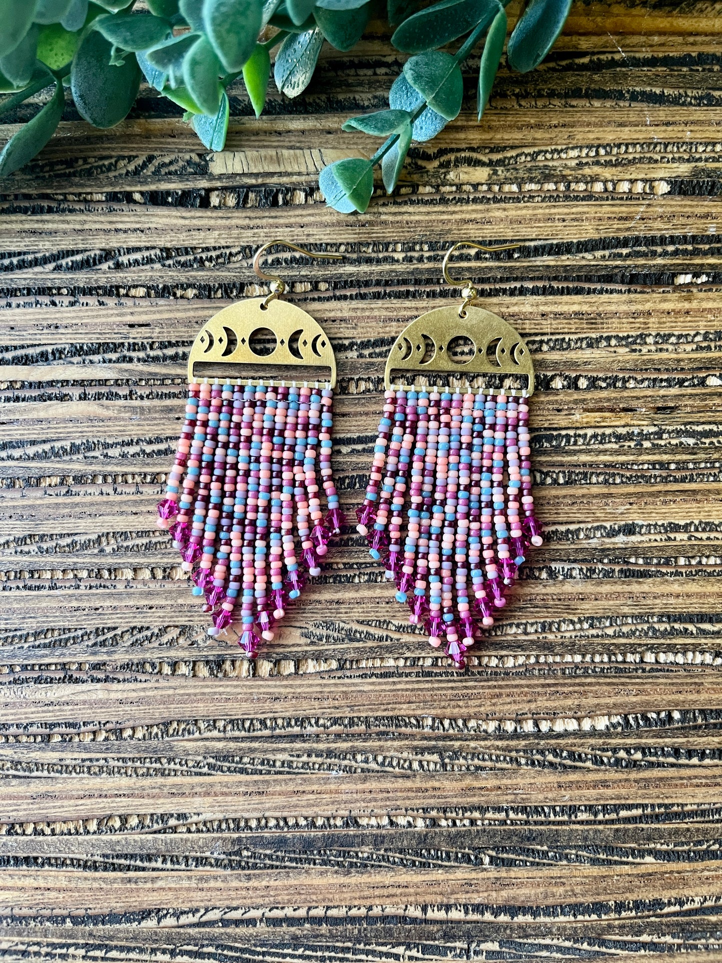 Unicorn Purple Moon Phase Short Fringe